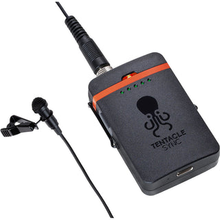 Tentacle Sync TRACK E Pocket Audio Recorder with Lavalier Mic and Timecode Support