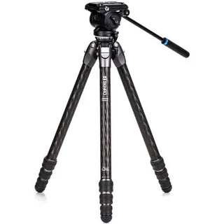 Benro Tortoise Carbon Fibre 3 Series Tripod System with S4Pro Video Head