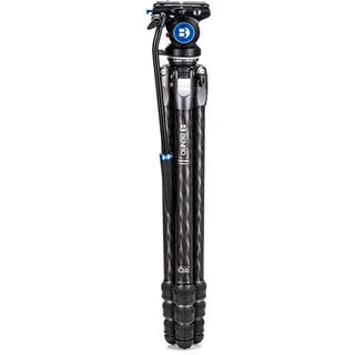 Benro Tortoise Carbon Fibre 3 Series Tripod System with S4Pro Video Head