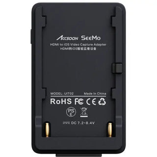 Accsoon SeeMo HDMI iOS Smartphone Adapter (Black)