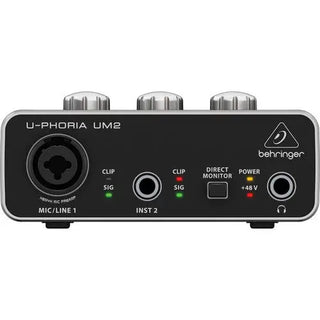 Behringer U-PHORIA UM2 2x2 USB Audio Interface