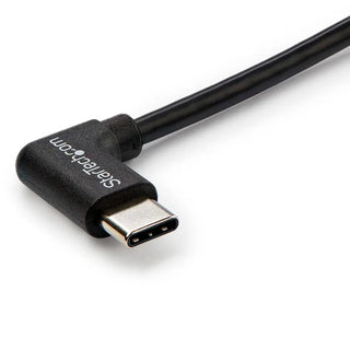 StarTech Right-Angled USB-C Male to Straight USB-C Male Cable (1m)