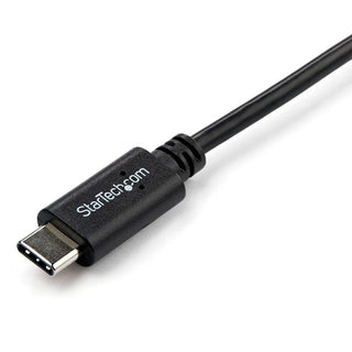 StarTech Right-Angled USB-C Male to Straight USB-C Male Cable (1m)