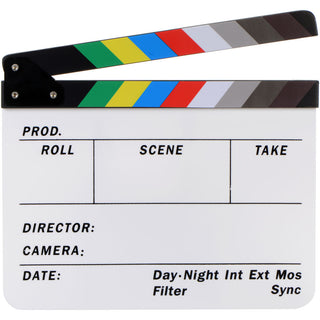 Rockn Colour Clapboard Slate with Pen