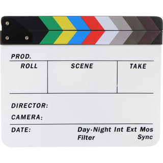 Rockn Colour Clapboard Slate with Pen