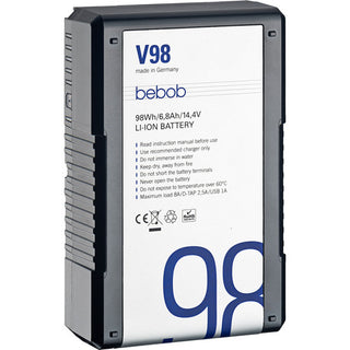 bebob V98 14.4V / 98Wh V-Mount Li-Ion Battery