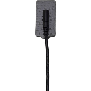 Viviana Fur for Lavalier Microphones (Rectangular, Black & White)