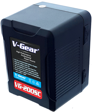 V-Gear VG-200SC Hi-Performance Compact V-Lock Battery