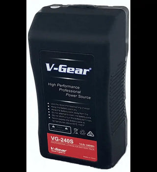 V-Gear VG-240S V-Mount 14.8V, 240Wh Li-ion Rechargeable Battery