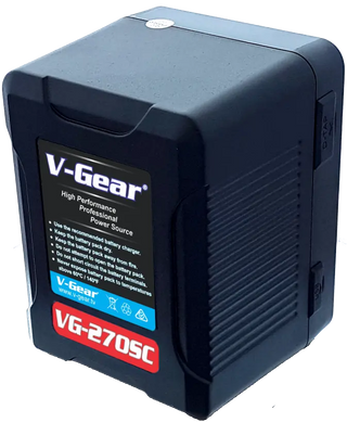 V-Gear VG-270SC Hi-Performance Compact V-Lock Battery