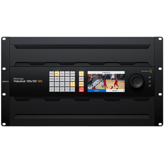 Blackmagic Design Videohub 120x120 12G Zero-Latency Video Router