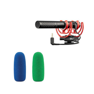 Rode VideoMic NTG Kit with WS-Chroma Windshields RODE