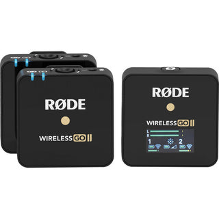 Rode Wireless GO II 2-Person Compact Digital Wireless Microphone System/Recorder (Dual Set)