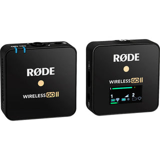 Rode Wireless GO II 1-Person Compact Digital Wireless Lavalier Microphone System/Recorder Kit RODE