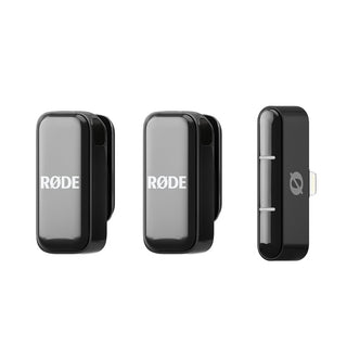 RODE Wireless Micro Ultra-Compact Digital Wireless Microphone System (Lightning, Black)