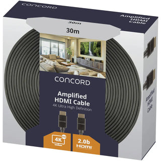 Concord 4K HDMI 2.0 Amplified Cable (30m)