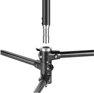 Xlite Turtle Base C Stand Black With Arm & 2 Grip Heads