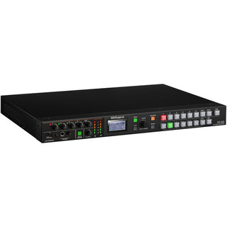 Roland 6-Channel HD Video Switcher with Audio Mixer & PTZ Camera Control (1 RU)