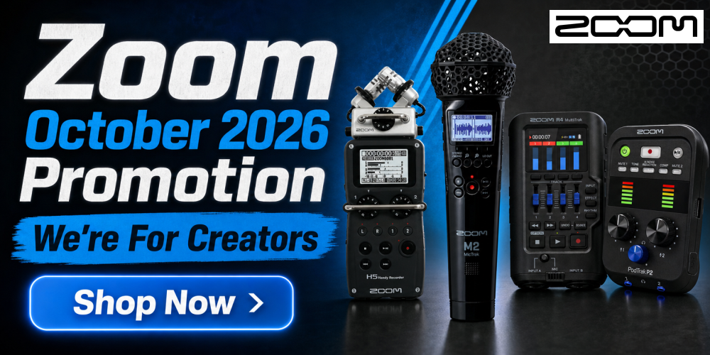Zoom October 2026 Promotion — We're For Creators at Videoguys Australia