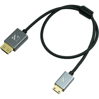 ZILR 4Kp60 Hyper-Thin High-Speed HDMI to Mini-HDMI Secure Cable with Ethernet (45cm)