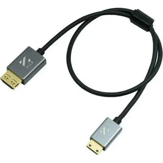 ZILR 4Kp60 Hyper-Thin High-Speed HDMI to Mini-HDMI Secure Cable with Ethernet (45cm)