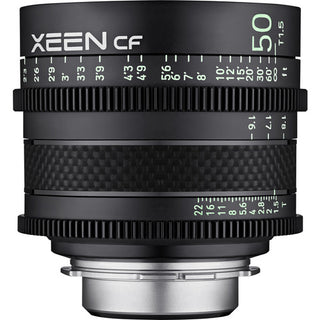 XEEN CF 50mm T1.5 Canon EF Full Frame Cinema Lens