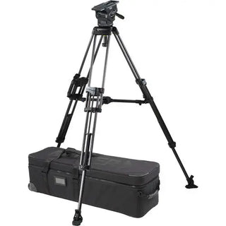 Miller 3101 ArrowX 5 Sprinter II 2-Stage Carbon Fiber Tripod System with Mid-Level Spreader