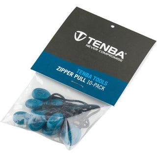 Tenba Tools Zipper Pulls - Pack of 10 - Blue