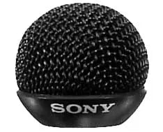 Sony ADR55B Metal Windscreen for the Sony ECM-55 Lavalier Microphone (Pack of Six, Black)