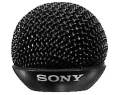 Sony ADR77B - Set of 6 Black Metal Windscreens for ECM77B