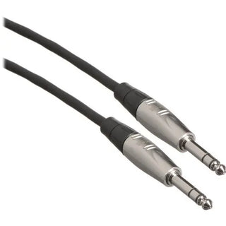 Hosa Audio Interconnect: Stereo 1/4" Male to Stereo 1/4" Male - 5ft (1.5m) - Videoguys Australia