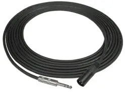 Hosa Powered Speaker / Monitor: XLR Male to 1/4" TRS Male - 10ft