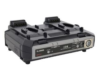 IDX VL-2000S 2-Channel Fully Simultaneous Quick Charger with AC Adaptor(100W)