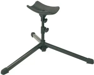 K&M 14952 Tuba Performer Stand for Children (Black Steel)