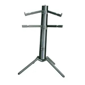 K&M 18860 Spider-Pro Double-Tier Keyboard Stand (Black)