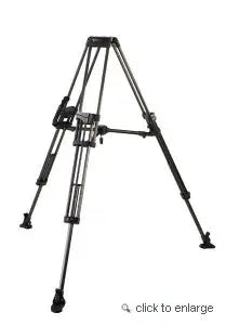 Miller Sprinter II 2-Stage Carbon Fiber Tripod (Mid-Level Spreader Ready)