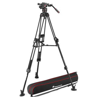 Manfrotto 608 Nitrotech Fluid Head with 645 FAST Twin Aluminium Tripod System