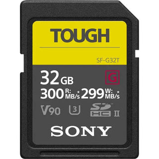 Sony 32GB SF-G Tough Series UHS-II SDHC Memory Card