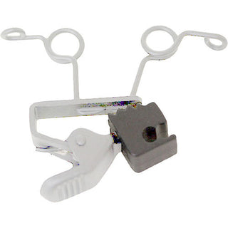 Sanken Double Clip for COS-11S Microphone (White)