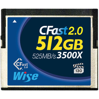 Wise Advanced 512GB CFast 2.0 Memory Card