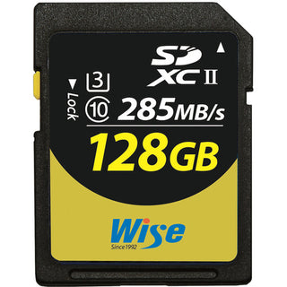 Wise Advanced 128GB UHS-II SDXC Memory Card