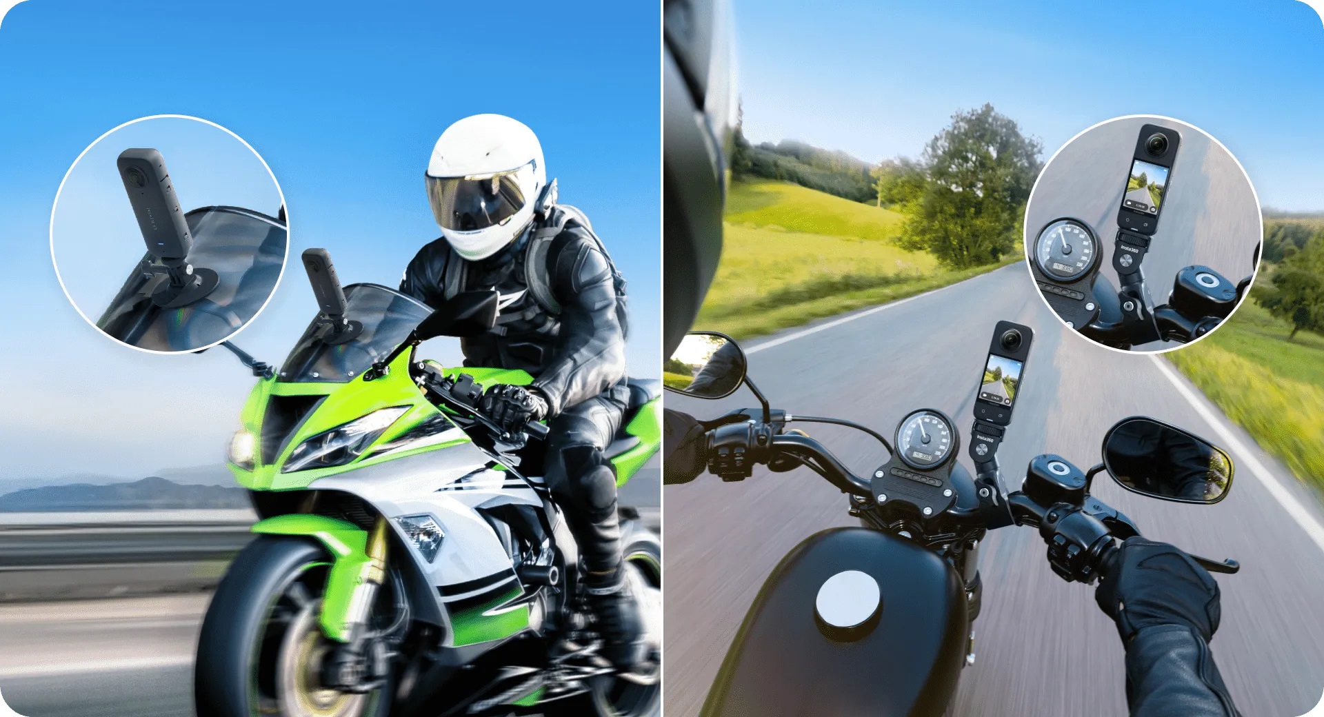 INSTA 360 X3 + MOTORCYCLE BUNDLE + Accessories