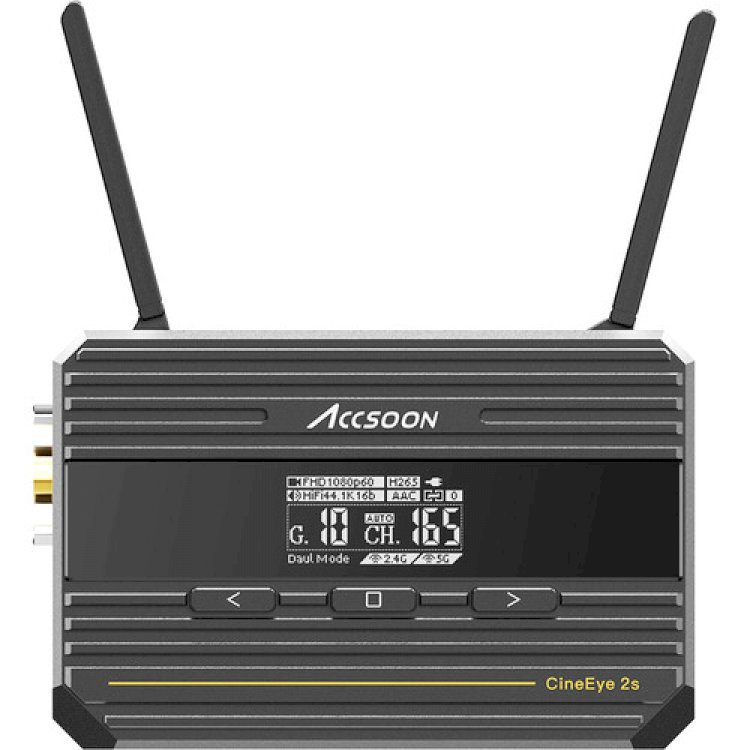 Accsoon CineEye 5GHz ビデオ送信機ワイヤレストランスミッター-