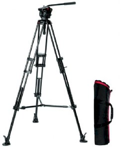 Manfrotto MVH502A Fluid Head and 546B Tripod System with Carrying Bag