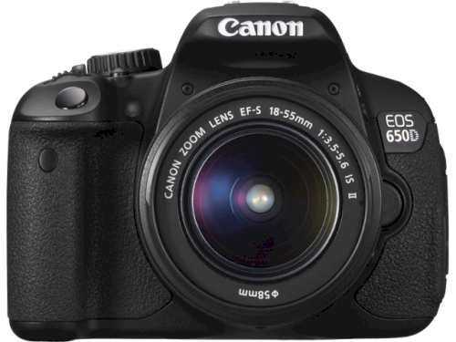 Canon EOS 650D Twin IS Lens Kit - 18 Megapixel Digital SLR Camera