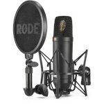 Rode NT-1 KIT 1" Cardioid Microphone with SM6 Shock-mount and Pop-Filter