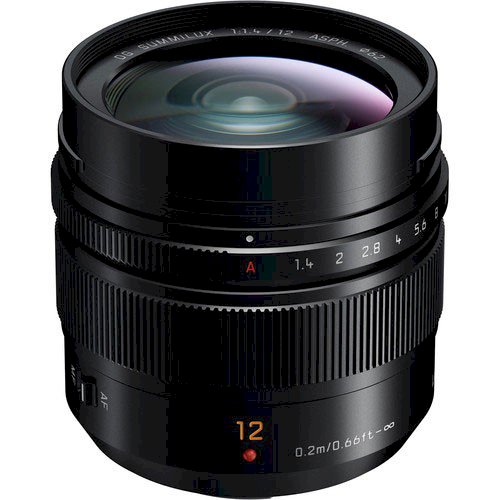 Panasonic Leica Summilux 12mm F1.4 lens