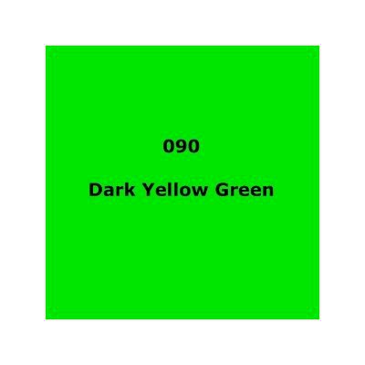 Lee 090 Dark Yellow Green Sheet 1.2m x 0.53m / 48" x 21"