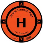 Hoodman Drone Launch Pad for Drones (1.5m Diameter)