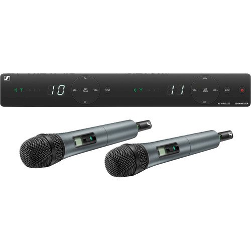 Sennheiser XSW 1-825 Dual-A Set with Two 825 Handheld Microphones (A: 548 to 572 MHz)